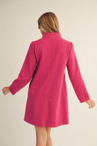 On The Go Dress Magenta