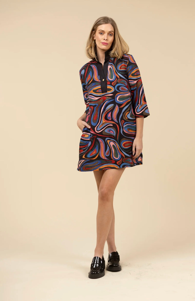 Martha Vinyl Dress