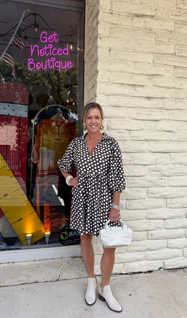 Charlotte Chocolate Dot