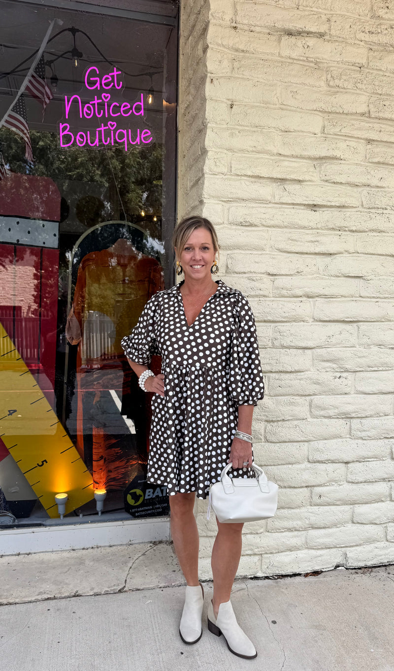 Charlotte Chocolate Dot