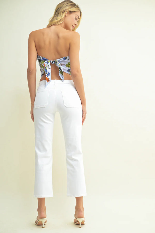 Petite White Jeans