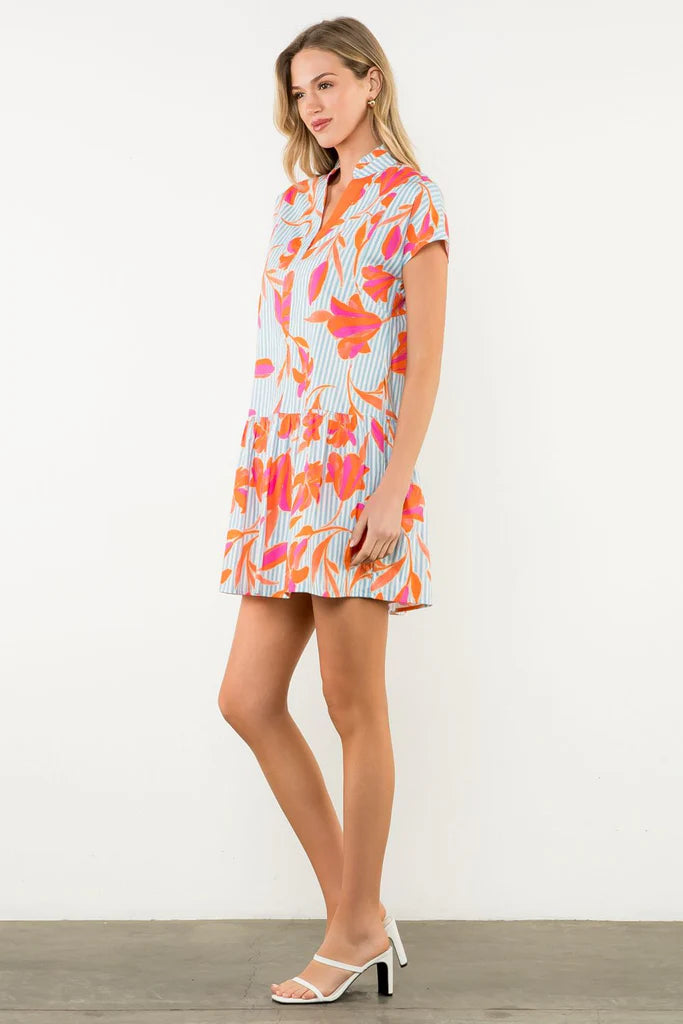 StripeFlwrDress