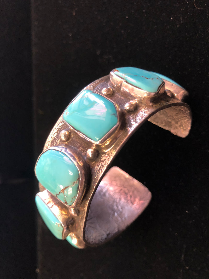6 Turquoise Stone  Bracelet