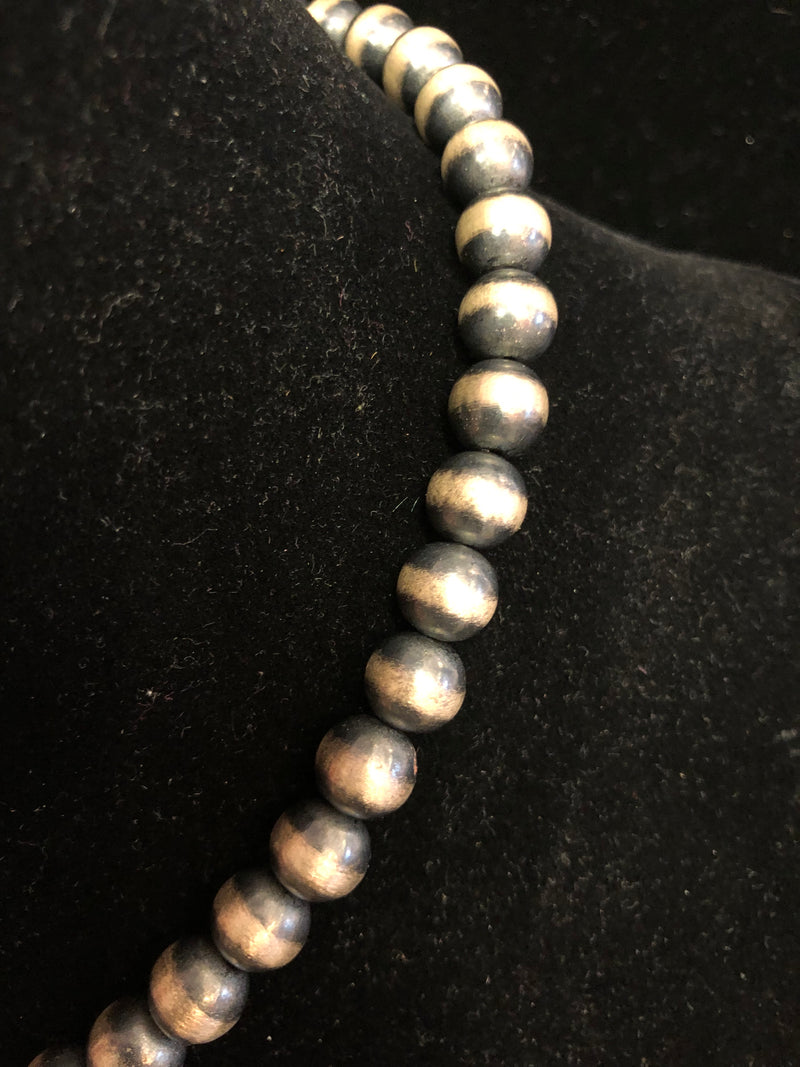 18"  6mm Navaho Pearl Necklace