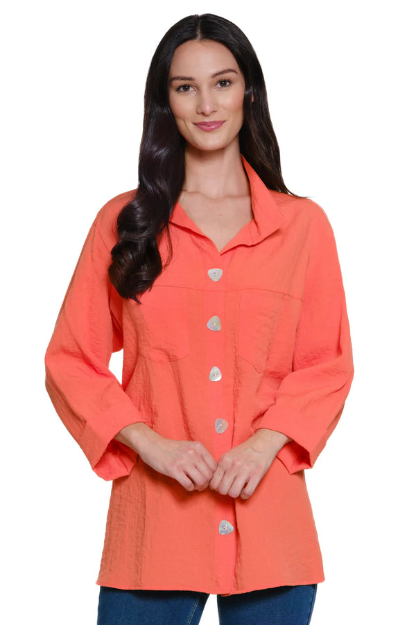 Camp Shirt w/Wire Collar