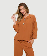 Everyday Dolman Rust