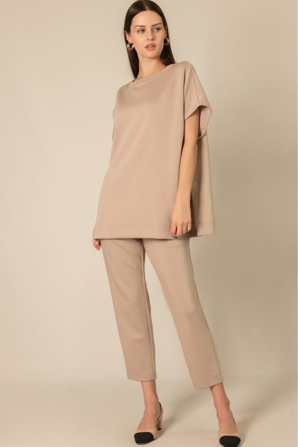 Taupe Modal Pant