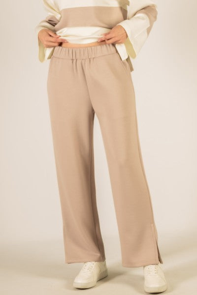 Modal Wide Leg Taupe