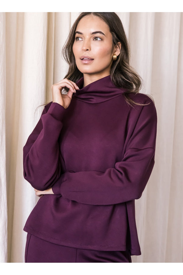Modal Cowl Neck Port