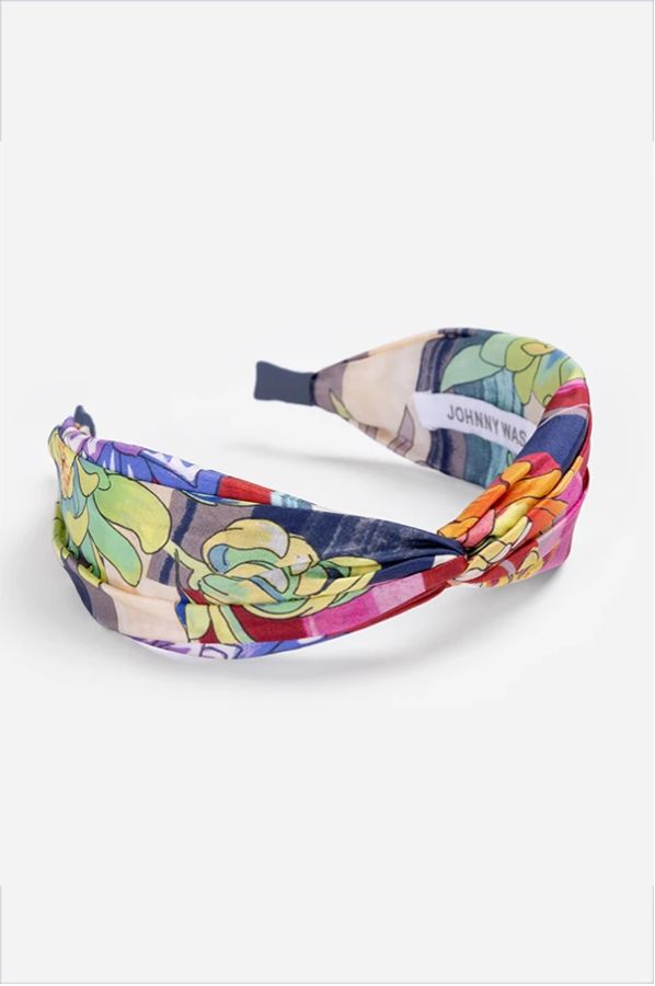 Floral/Stripe Headband