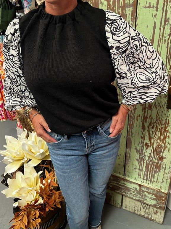 Mixed Media Top