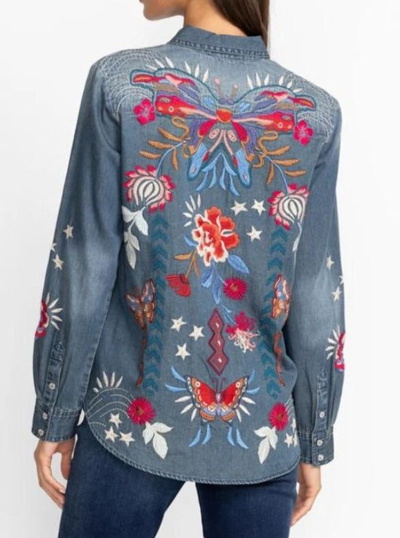 Mika  Denim Pocket Shirt