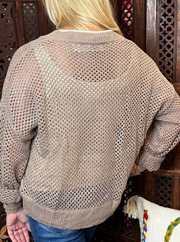 Fish Net Sweater