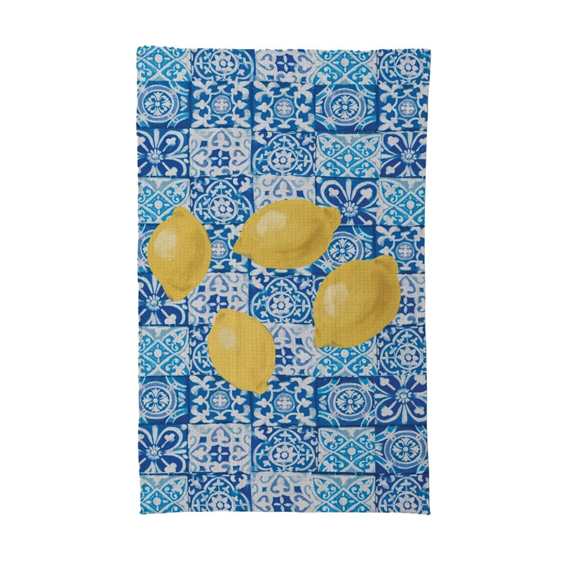 PRINTED MICRO FIBER TEA TOWEL WITH PATTERN