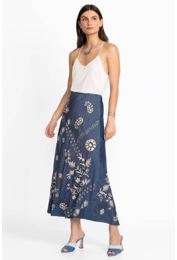 Bias Maxi Skirt