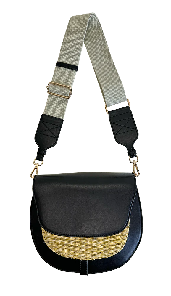 Cassidy Raffia Crossbody