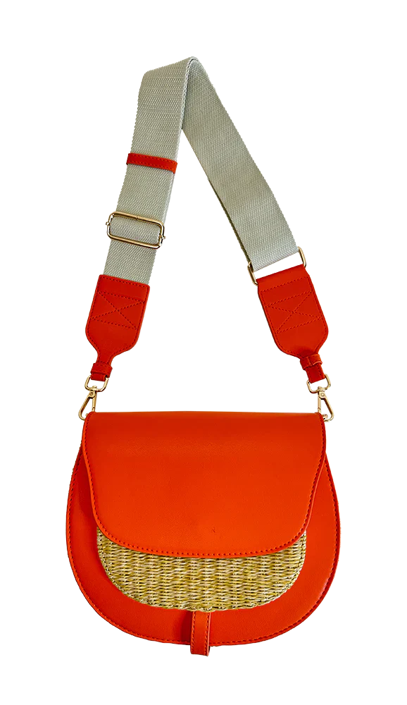 Cassidy Raffia Crossbody