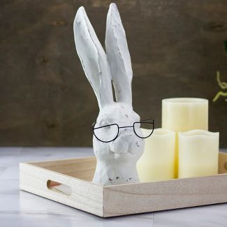 14" Rabbit w/Glasses
