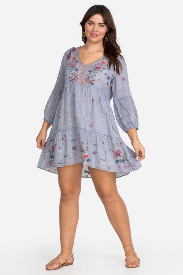LUCY EASY TIERED DRESS