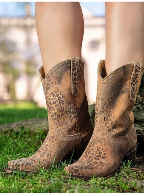 Leopardito Cowboy Boots